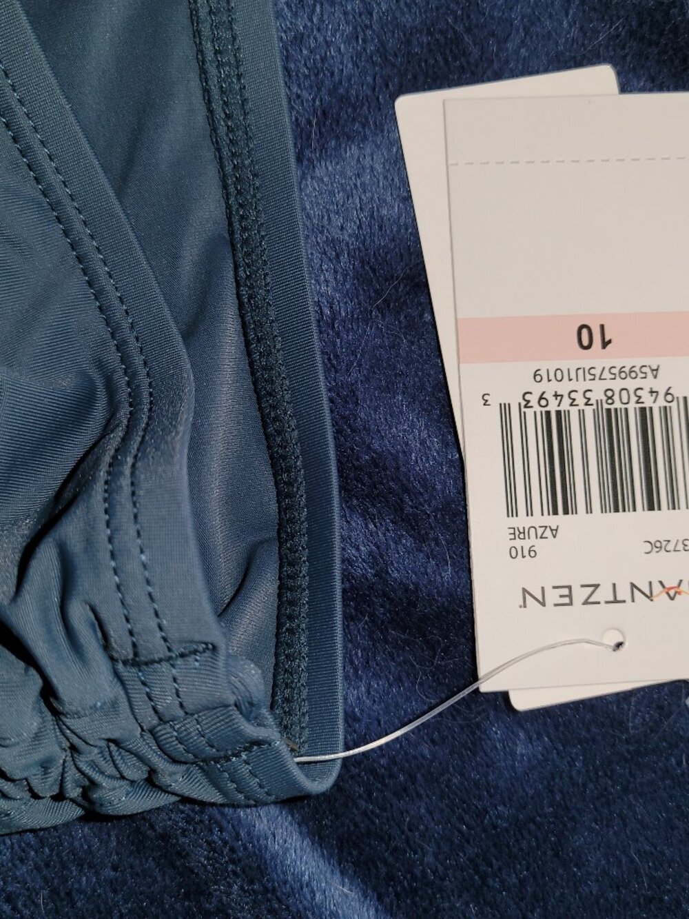 Jantzen Womens Size 10 Swimsuit shirred cover up